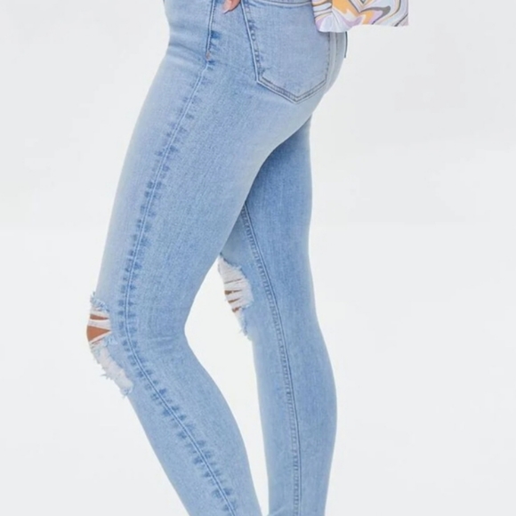 NWT Forever21 High Rise Skinny Jeans - Picture 8 of 11
